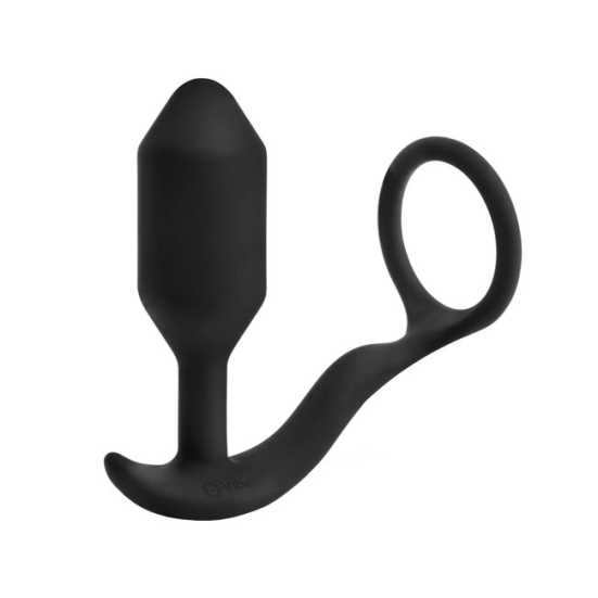 Пробка с кольцом b-Vibe Snug &amp; Tug