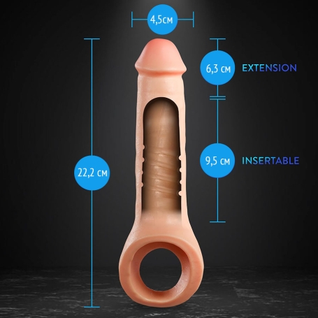 Насадка Thrive 8.75" Realistic Penis
