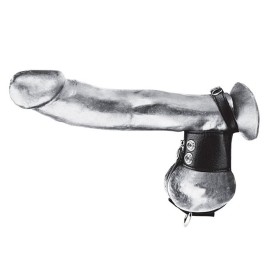 Ремешок для пениса и мошонки BlueLine