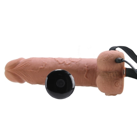 Страпон полый Pipedream 7" Hollow Rechargeable